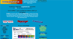 Desktop Screenshot of logosofort.de