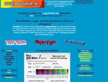 Tablet Screenshot of logosofort.de